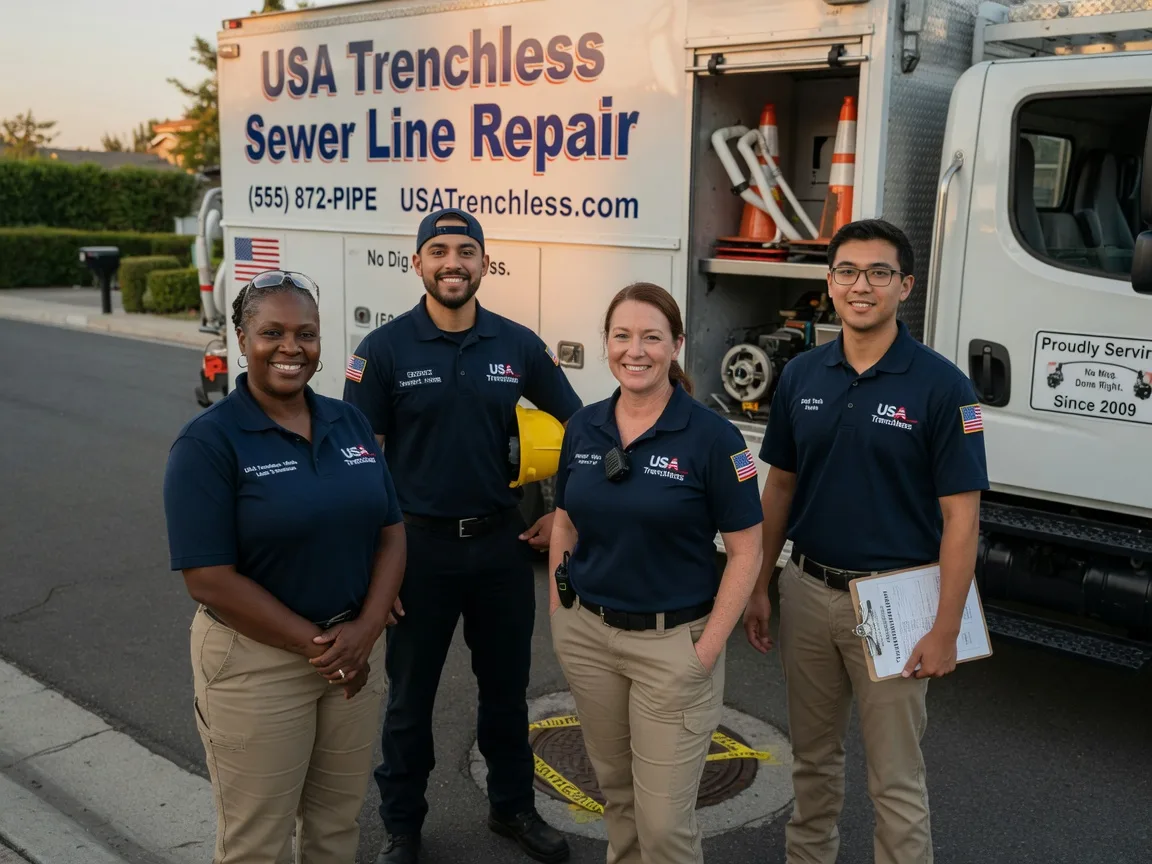 Sewer Line Repair company in Garden Prairie, IL